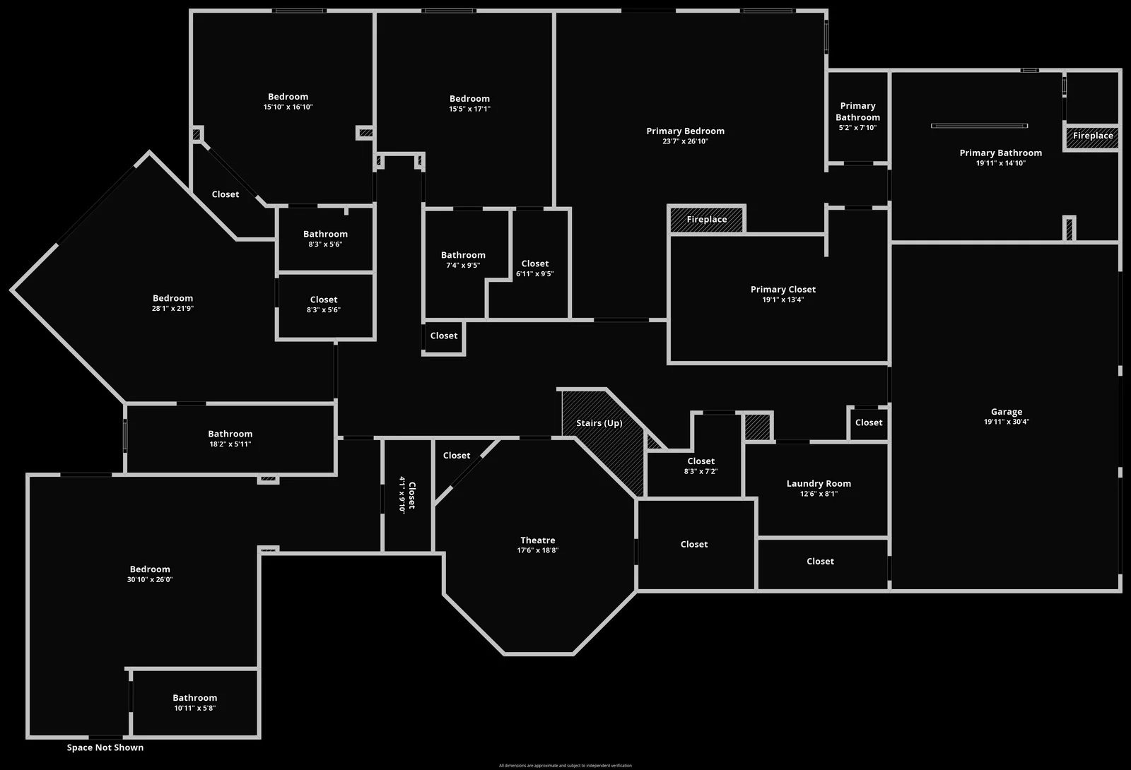 Floor 1 floor plan — 3231 Palos Verdes Dr S